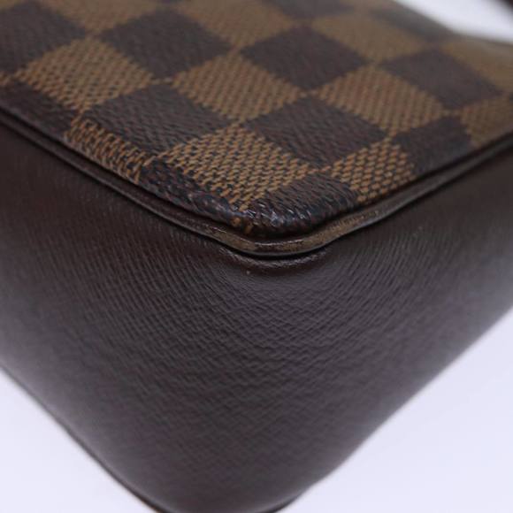 LOUIS VUITTON Damier Ebene Trousse Makeup Pouch N51982 LV Auth yk12395 - Picture 16 of 16